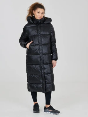 Athlecia Kurtka zimowa Elly W Maxi Puffer EA233361 Czarny Regular Fit