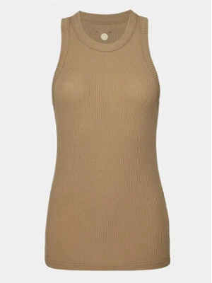 Athlecia Top Lankae W Top EA231328 Beżowy Regular Fit