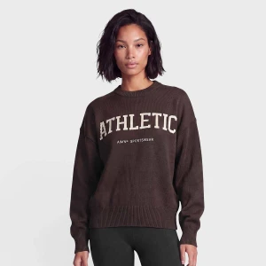 Athletic Knit Sweatshirt AIMN brązowy