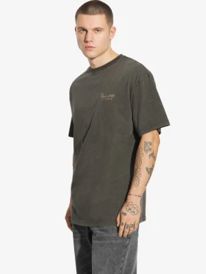 Athletic t-shirt męski brązowy Prosto