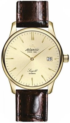 Atlantic Zegarek męski koperta ze złota 14K SEAGOLD 95744.65.31 (ZG-010416)