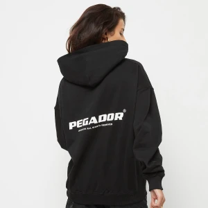 Atna Logo Oversized Hoodie, markiPegador, Bluzy, w kolorze czarny, rozmiar: