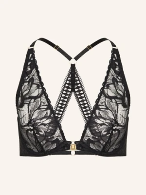 Aubade Biustonosz Na Fiszbinach After Hours Z Wycięciem schwarz