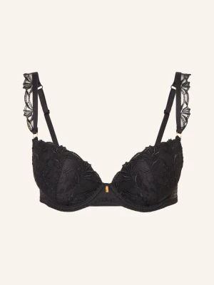 Aubade Biustonosz Push-Up Hidden Treasure schwarz CZARNY