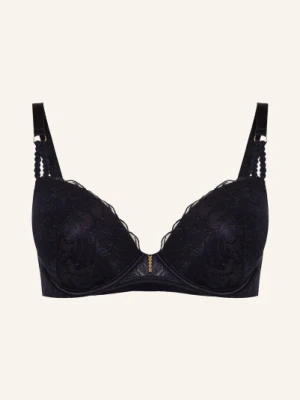 Aubade Biustonosz Push-Up Satin Memories blau