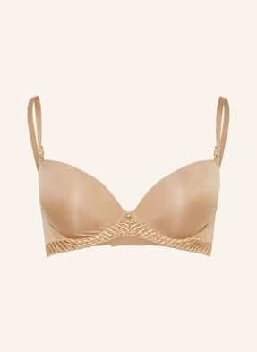 Aubade Biustonosz Push-Up Sheer Emotion beige
