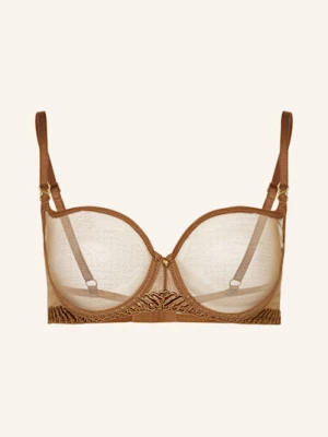 Aubade Biustonosz Z Fiszbinami Sheer Emotion beige