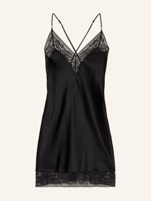 Aubade Koszula Nocna Midnight Whisper Z Jedwabiu schwarz