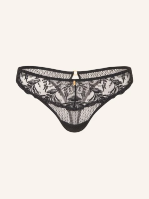 Aubade Stringi Hidden schwarz CZARNY