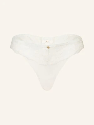 Aubade Stringi Kiss Of Love Z Kamieniami Ozdobnymi weiss