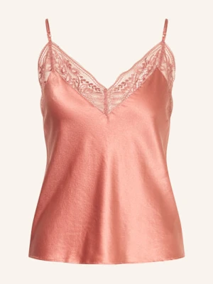 Aubade Top Od Piżamy Midnight Whisper Z Jedwabiu pink