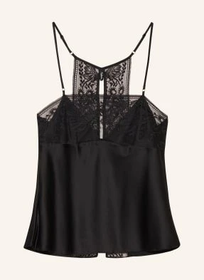 Aubade Top Od Piżamy Midnight Whisper Z Jedwabiu schwarz