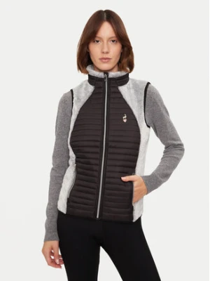 Aulp Bezrękawnik Unima Czarny Slim Fit