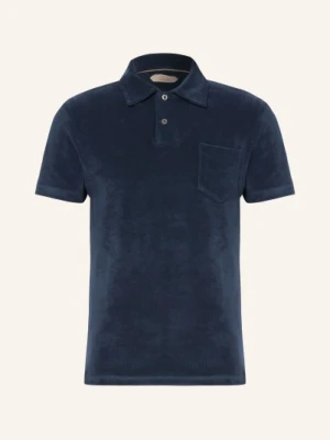 Aurélien Koszulka Polo Z Frotte Terry Towelling blau