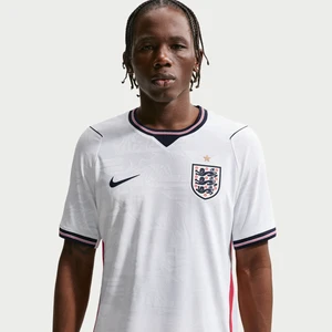 Autentyczna męska koszulka piłkarska Nike Aero-FIT England Match 2026 (wersja domowa) - Biel