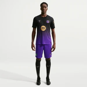 Autentyczne męskie spodenki piłkarskie Kobe Aero-FIT FC Barcelona Match 2026 / 27 (wersja wyjazdowa) - Fiolet Nike