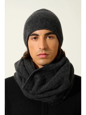 Zdjęcie produktu AUTHENTIC CASHMERE Kaszmirowa czapka "Pinier" w kolorze czarnym rozmiar: onesize
