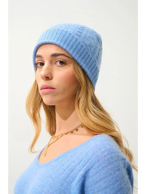 AUTHENTIC CASHMERE Kaszmirowa czapka "Scott" w kolorze błękitnym rozmiar: onesize