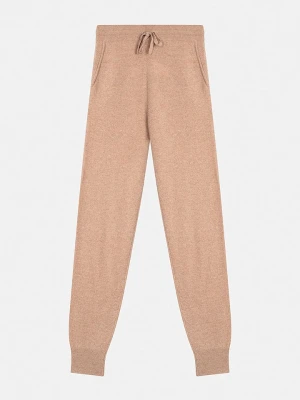 AUTHENTIC CASHMERE Kaszmirowe spodnie "Ferrand" w kolorze beżowym rozmiar: L