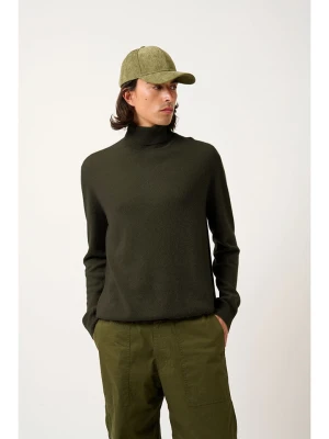 AUTHENTIC CASHMERE Kaszmirowy golf "Bange" w kolorze ciemnozielonym rozmiar: XXL