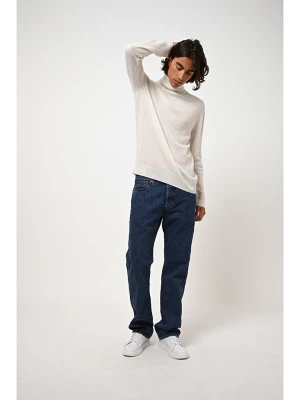 AUTHENTIC CASHMERE Kaszmirowy golf "Bange" w kolorze kremowym rozmiar: M