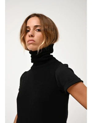 AUTHENTIC CASHMERE Kaszmirowy golf "Capucin" w kolorze czarnym rozmiar: M