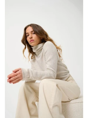 AUTHENTIC CASHMERE Kaszmirowy golf "Fornet" w kolorze kremowym rozmiar: XXL