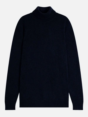 AUTHENTIC CASHMERE Kaszmirowy golf "Martin" w kolorze granatowym rozmiar: XXL