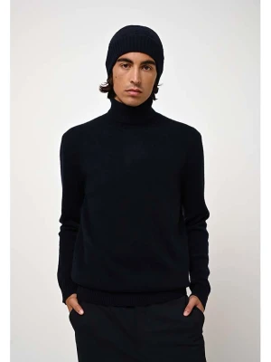 AUTHENTIC CASHMERE Kaszmirowy golf "Martin" w kolorze granatowym rozmiar: L