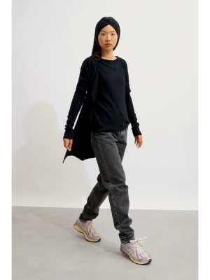 AUTHENTIC CASHMERE Kaszmirowy kardigan "Chésery" w kolorze czarnym rozmiar: L