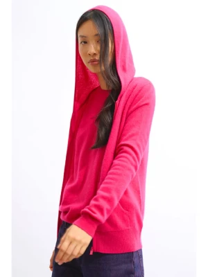 AUTHENTIC CASHMERE Kaszmirowy kardigan "Colombis" w kolorze różowym rozmiar: L