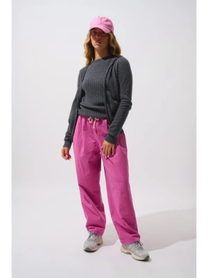 AUTHENTIC CASHMERE Kaszmirowy kardigan "Colombis" w kolorze szarym rozmiar: M