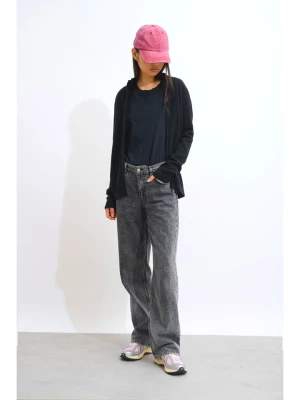 AUTHENTIC CASHMERE Kaszmirowy kardigan "Thalun" w kolorze czarnym rozmiar: L