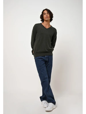 AUTHENTIC CASHMERE Kaszmirowy sweter "Agel" w kolorze khaki rozmiar: S