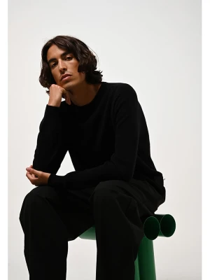 AUTHENTIC CASHMERE Kaszmirowy sweter "Aigliére" w kolorze czarnym rozmiar: XL