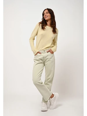 AUTHENTIC CASHMERE Kaszmirowy sweter "Criou" w kolorze żółtym rozmiar: XL