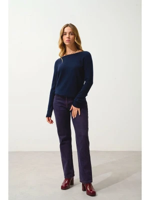 AUTHENTIC CASHMERE Kaszmirowy sweter "Dibona" w kolorze granatowym rozmiar: XXL