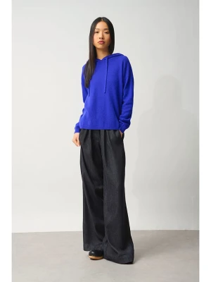 AUTHENTIC CASHMERE Kaszmirowy sweter "Dorte" w kolorze niebieskim rozmiar: XL