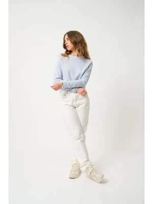 AUTHENTIC CASHMERE Kaszmirowy sweter "Ecrin" w kolorze błękitnym rozmiar: XL