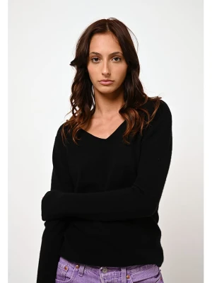 AUTHENTIC CASHMERE Kaszmirowy sweter "Ecrin" w kolorze khaki rozmiar: S