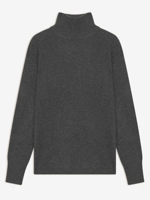 AUTHENTIC CASHMERE Kaszmirowy sweter "Eileen" w kolorze antracytowym rozmiar: M
