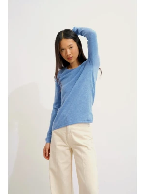 AUTHENTIC CASHMERE Kaszmirowy sweter "Epéna" w kolorze błękitnym rozmiar: XXL