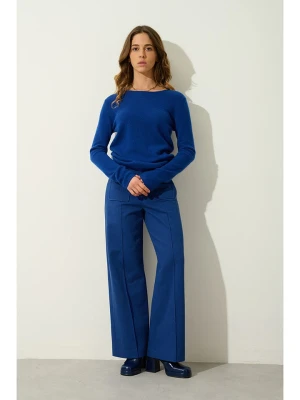 AUTHENTIC CASHMERE Kaszmirowy sweter "Epéna" w kolorze niebieskim rozmiar: L