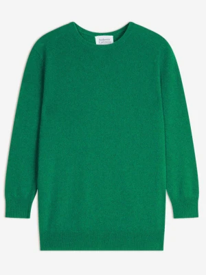 AUTHENTIC CASHMERE Kaszmirowy sweter "Estaris" w kolorze zielonym rozmiar: S