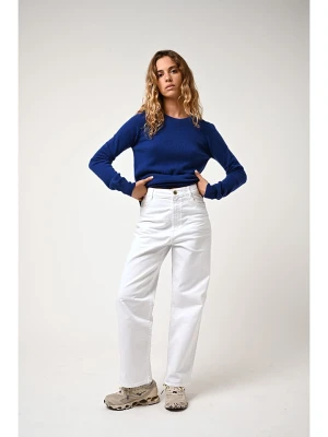 AUTHENTIC CASHMERE Kaszmirowy sweter "Etret" w kolorze granatowym rozmiar: L