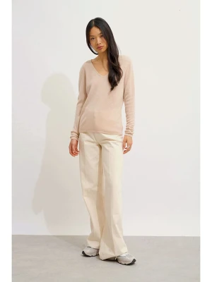 AUTHENTIC CASHMERE Kaszmirowy sweter "Galise" w kolorze jasnoróżowym rozmiar: XL