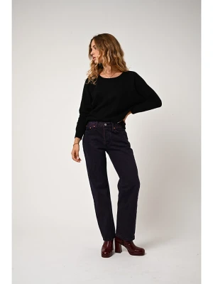 AUTHENTIC CASHMERE Kaszmirowy sweter "Goléon" w kolorze czarnym rozmiar: L