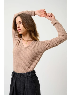 AUTHENTIC CASHMERE Kaszmirowy sweter "Grasmoor" w kolorze beżowym rozmiar: XXL