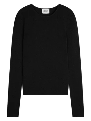AUTHENTIC CASHMERE Kaszmirowy sweter "Ivy" w kolorze czarnym rozmiar: XL