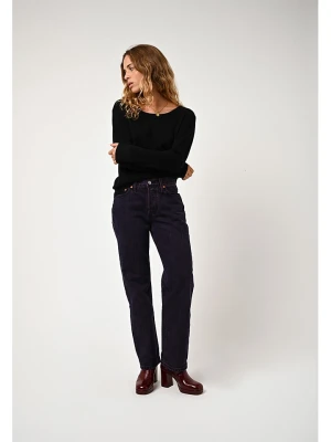 AUTHENTIC CASHMERE Kaszmirowy sweter "Lanfon" w kolorze czarnym rozmiar: S